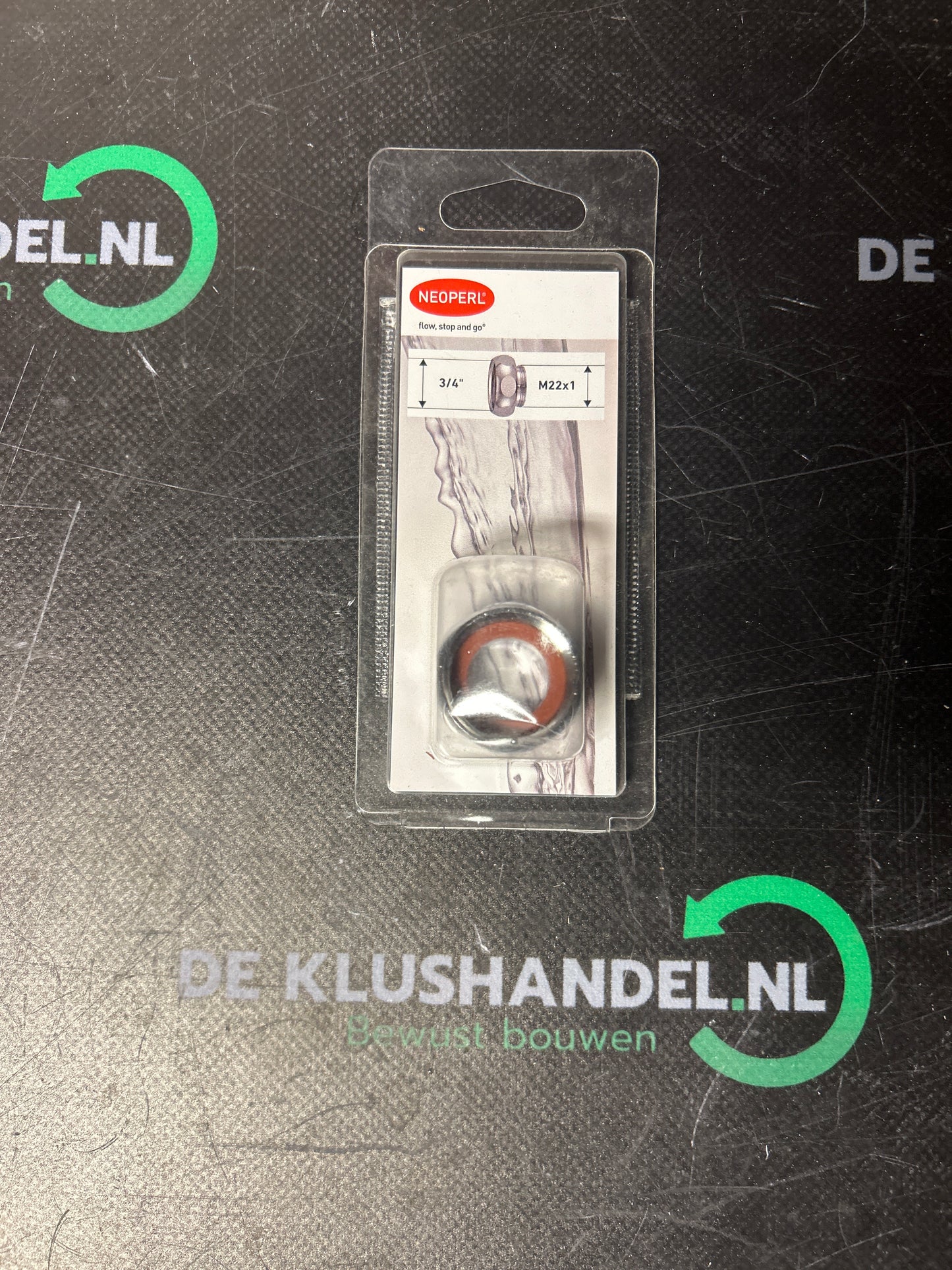 Neoperl M22x1 verloopnippel 3/4 x M22x1