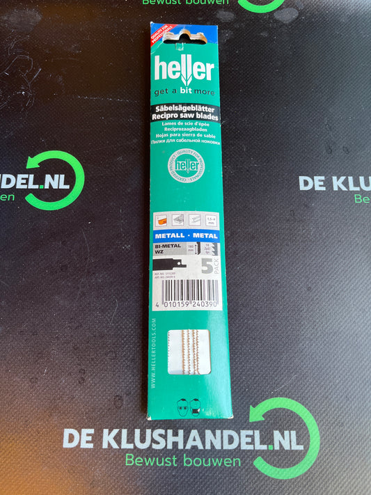 Heller 24039 0 Sabelzaagblad 4040 Zaagbladlengte 180 mm 5 stuk(s)