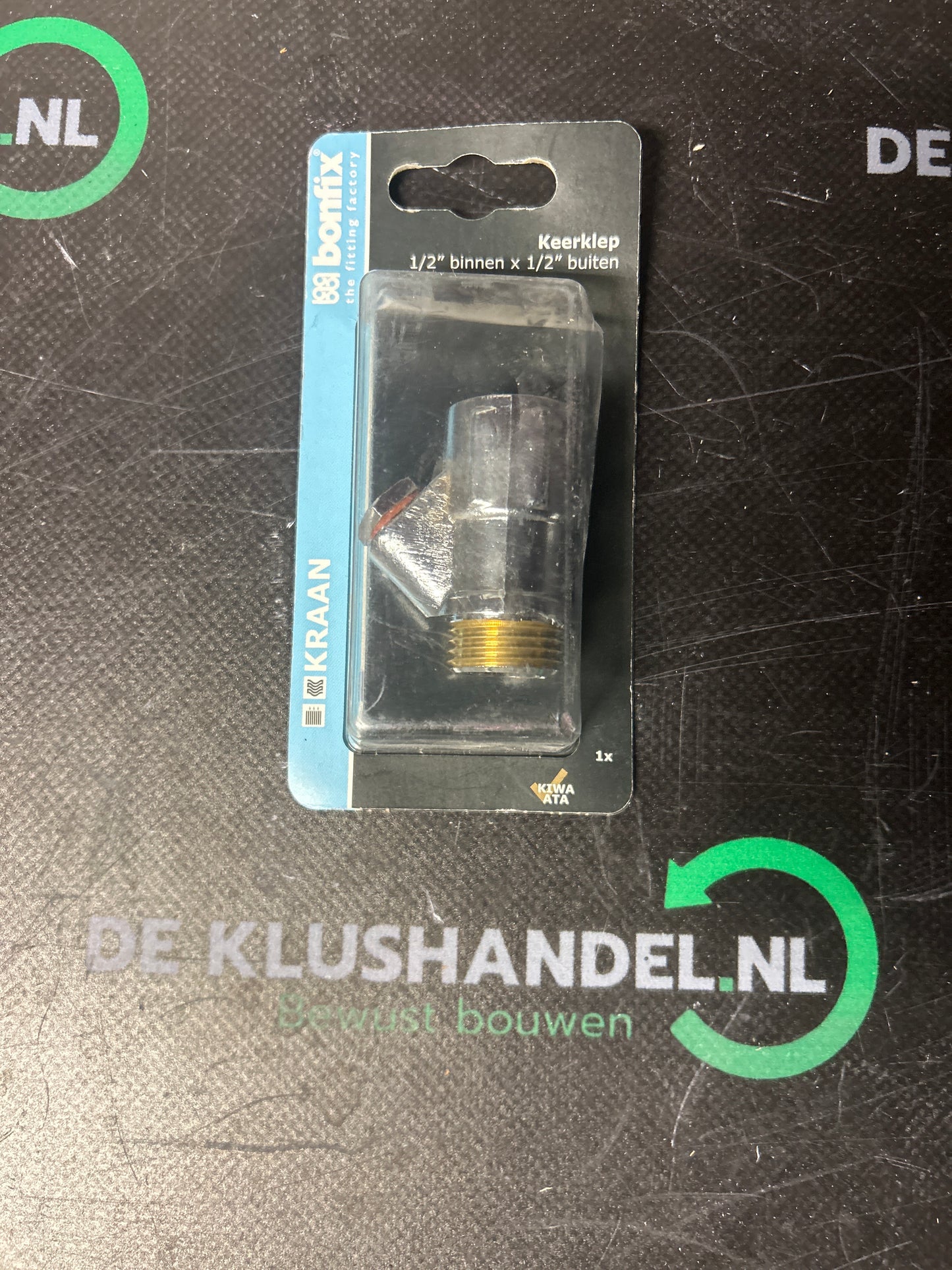 Bonfix keerklep 1/2 binnen x 1/2 buiten
