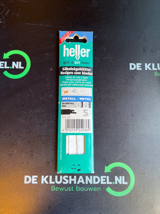 Heller 24036 9 Sabelzaagblad 4040 Zaagbladlengte 130 mm 5 stuk(s)