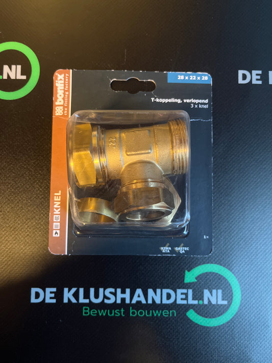 Bonfix T-stuk 28x22x28mm