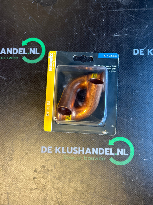 Bonfix insteekbocht 2 x press 22 x 22mm