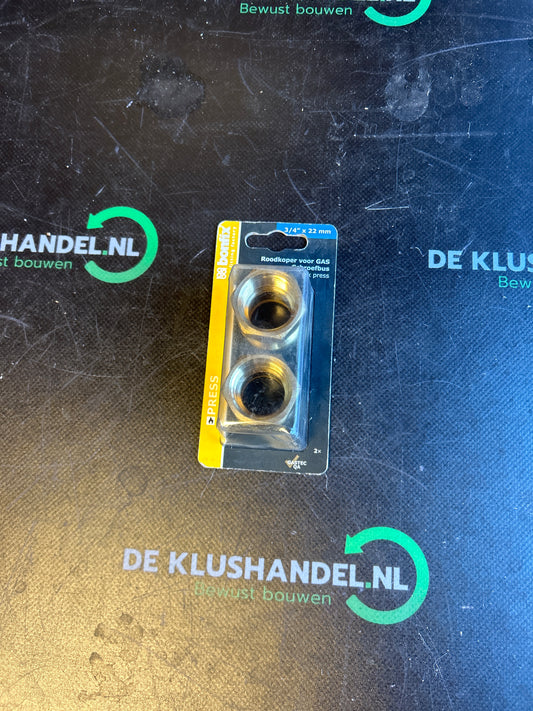 Bonfix schroefbus x press 3/4 x 22mm