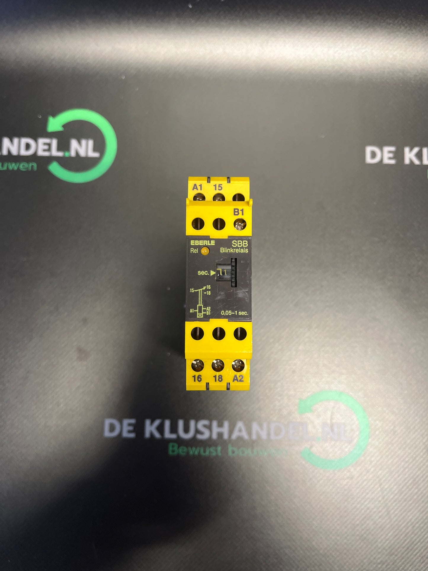 Eberle timer relais SBB 0,05-1sec.