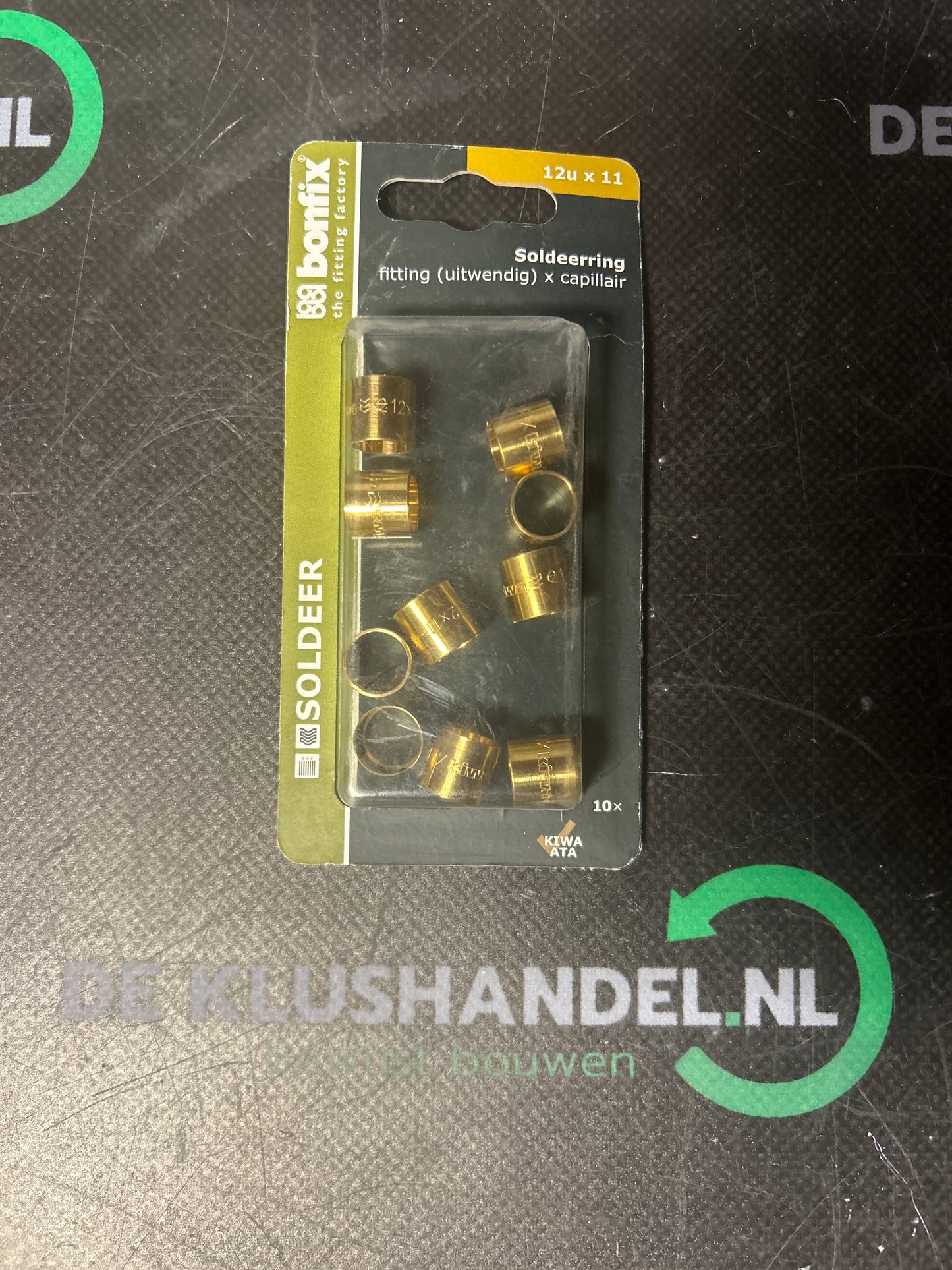 Bonfix soldeerring fitting (uitwendig) x capillair 12ux11