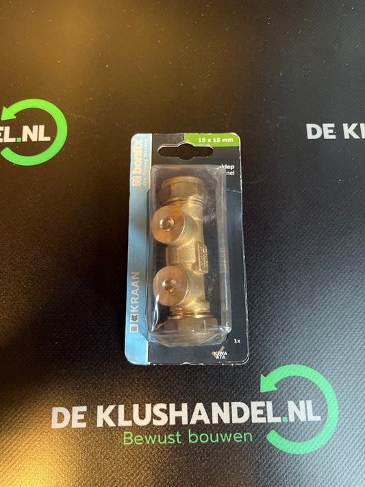 Bonfix keerklep knel 15 x 15mm