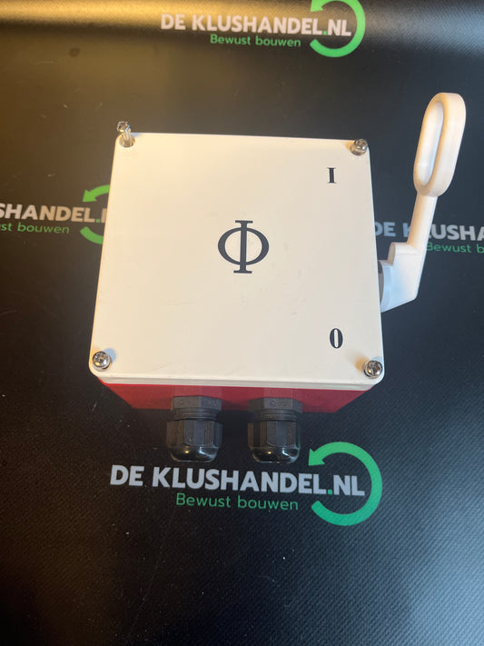 Kraus & Naimer, Brandweerschakelaar 25A 4-polig