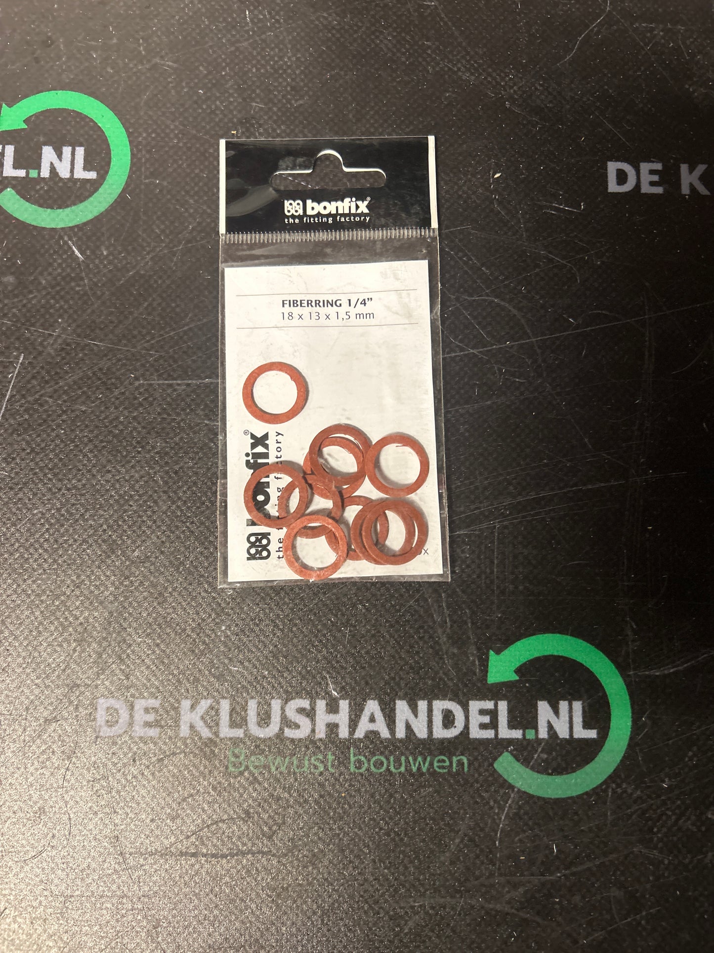 Bonfix fiberring 1/4 18x13x1,5 mm