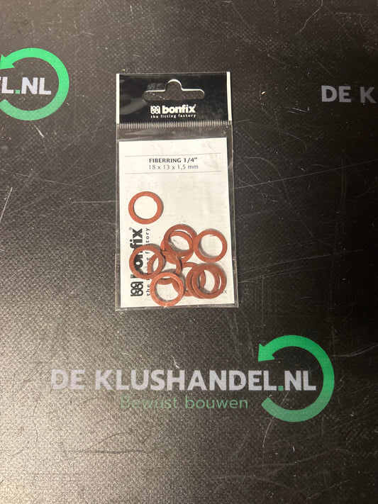 Bonfix fiberring 1/4 18x13x1,5 mm