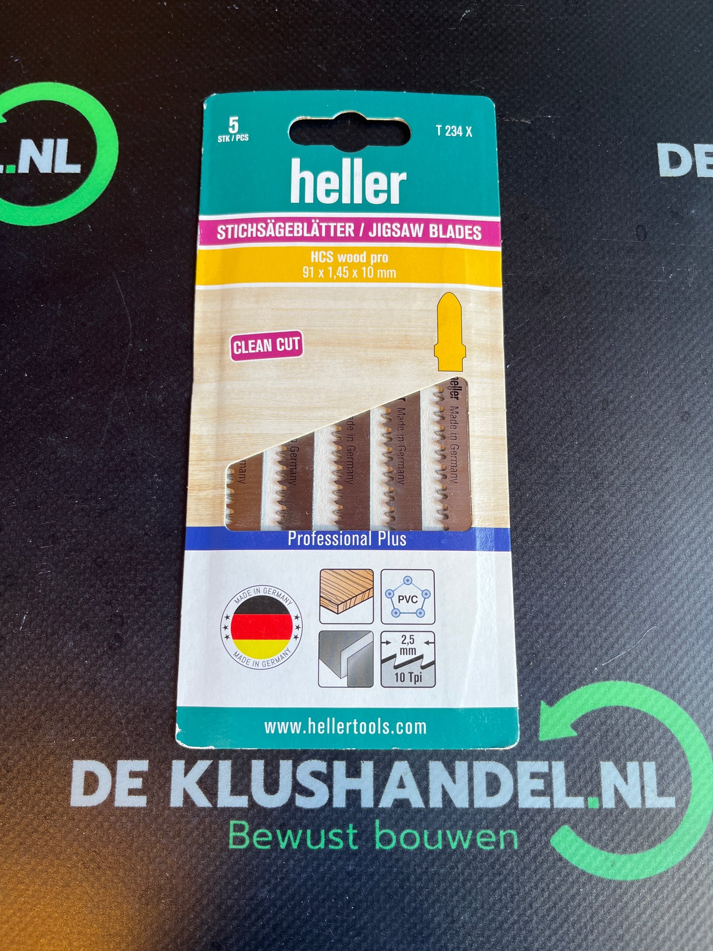 Heller Decoupeerzaag blad T234 X - 5st.