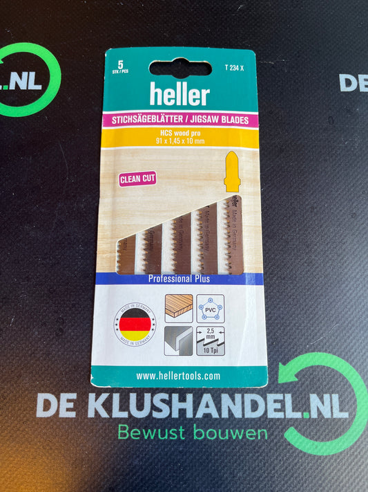 Heller Decoupeerzaag blad T234 X - 5st.