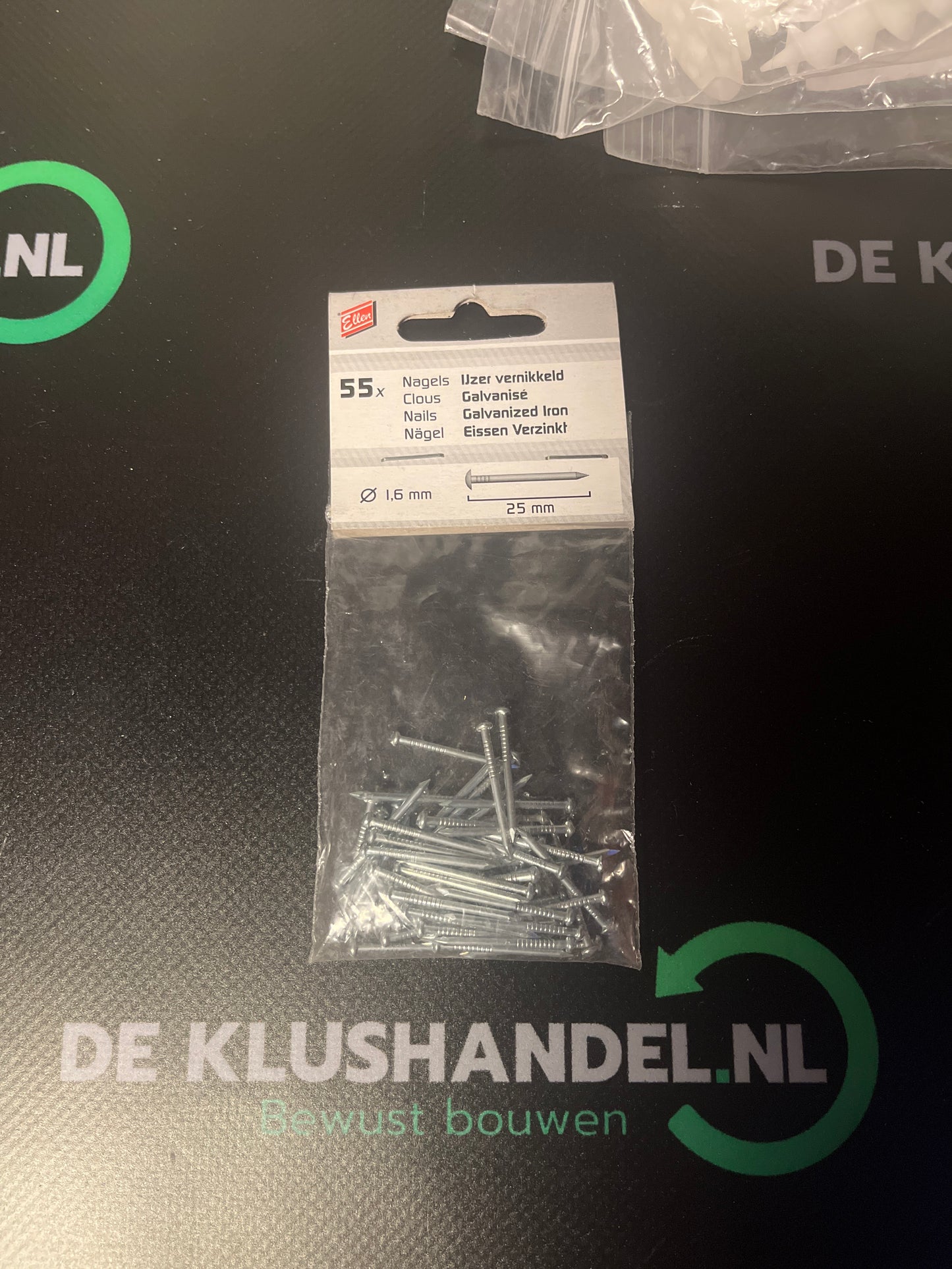 Ellen Tochtstripnagel 1.6 x 25mm