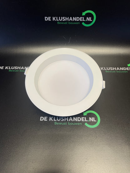 Northcliffe inbouwspot wit rond 175mm