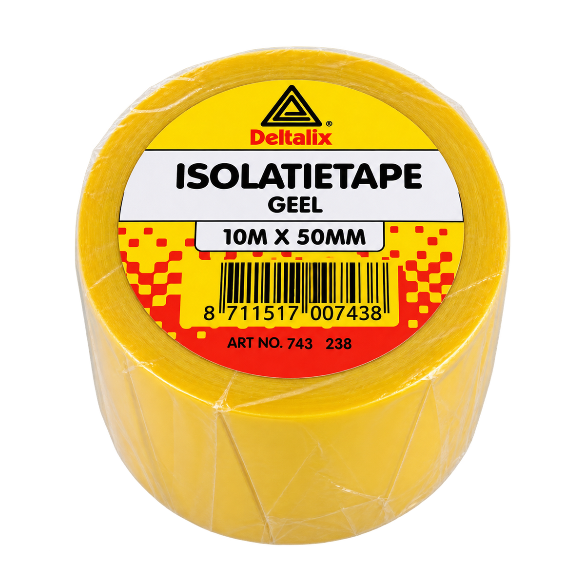 Deltafix Isolatieband | Geel / Grijs | 10m x 50mm