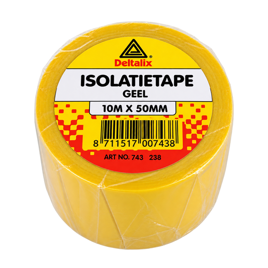Deltafix Isolatieband | Geel / Grijs | 10m x 50mm