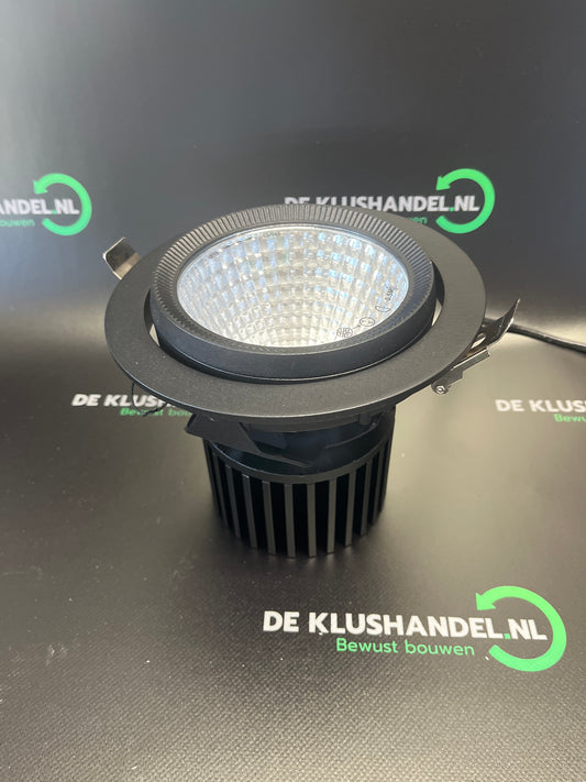 Hektor 2 led downlight zwart 830/45°