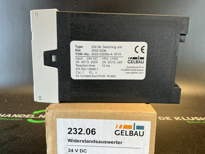 Gelbau switching unit 24VDC 232.06 3002.3206