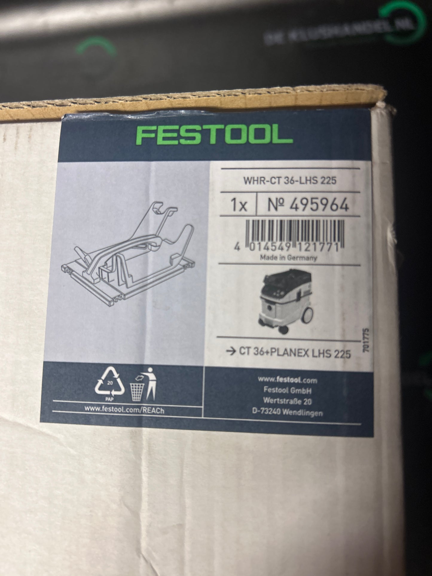 Festool WHR-CT 36-LHS 225