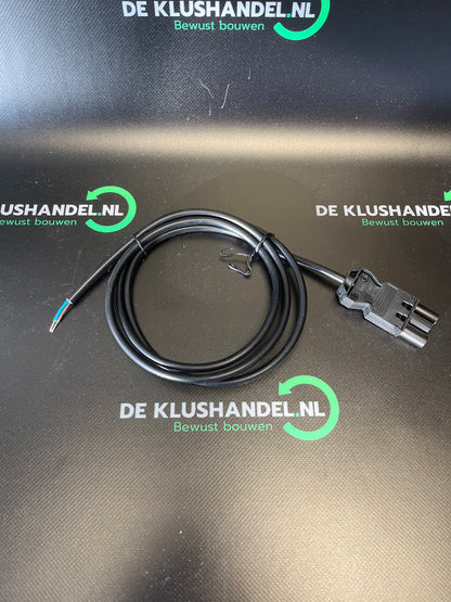 Wieland aansluitsnoer 150cm - 2 x 0,75 mm² - male