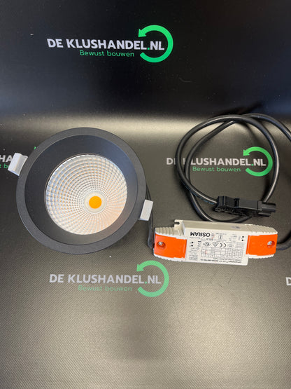 CLF lighting led downlight zwart 827/50°