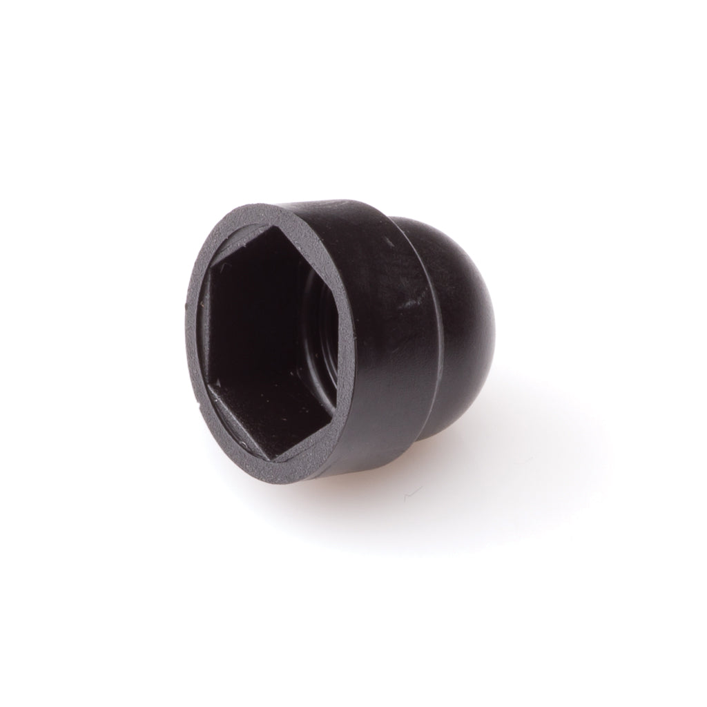 Blackline Afdekkap moer | zwart | M6 | M8