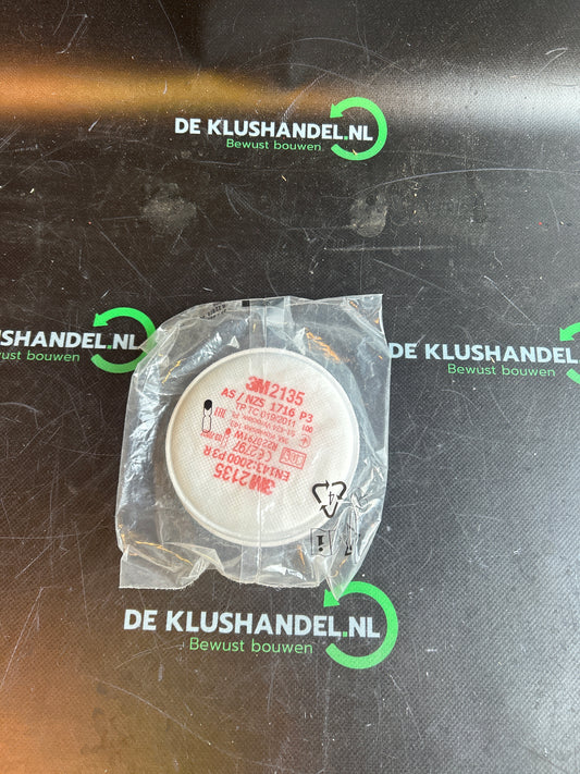 3M stoffilters voor gas en dampmaskers 2135