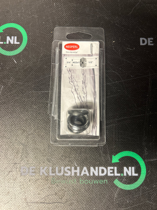 Neoperl verloopnippel 3/4 x M22x1 x 1/2