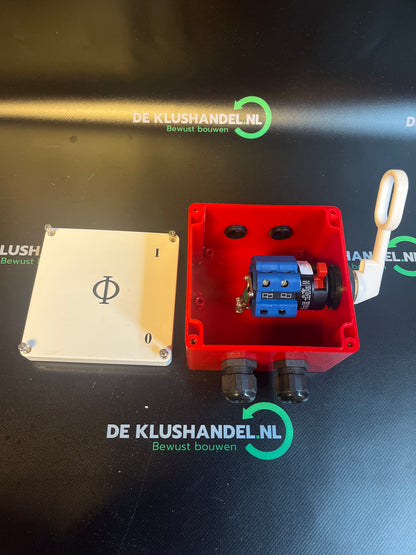 Kraus & Naimer, Brandweerschakelaar 25A 4-polig