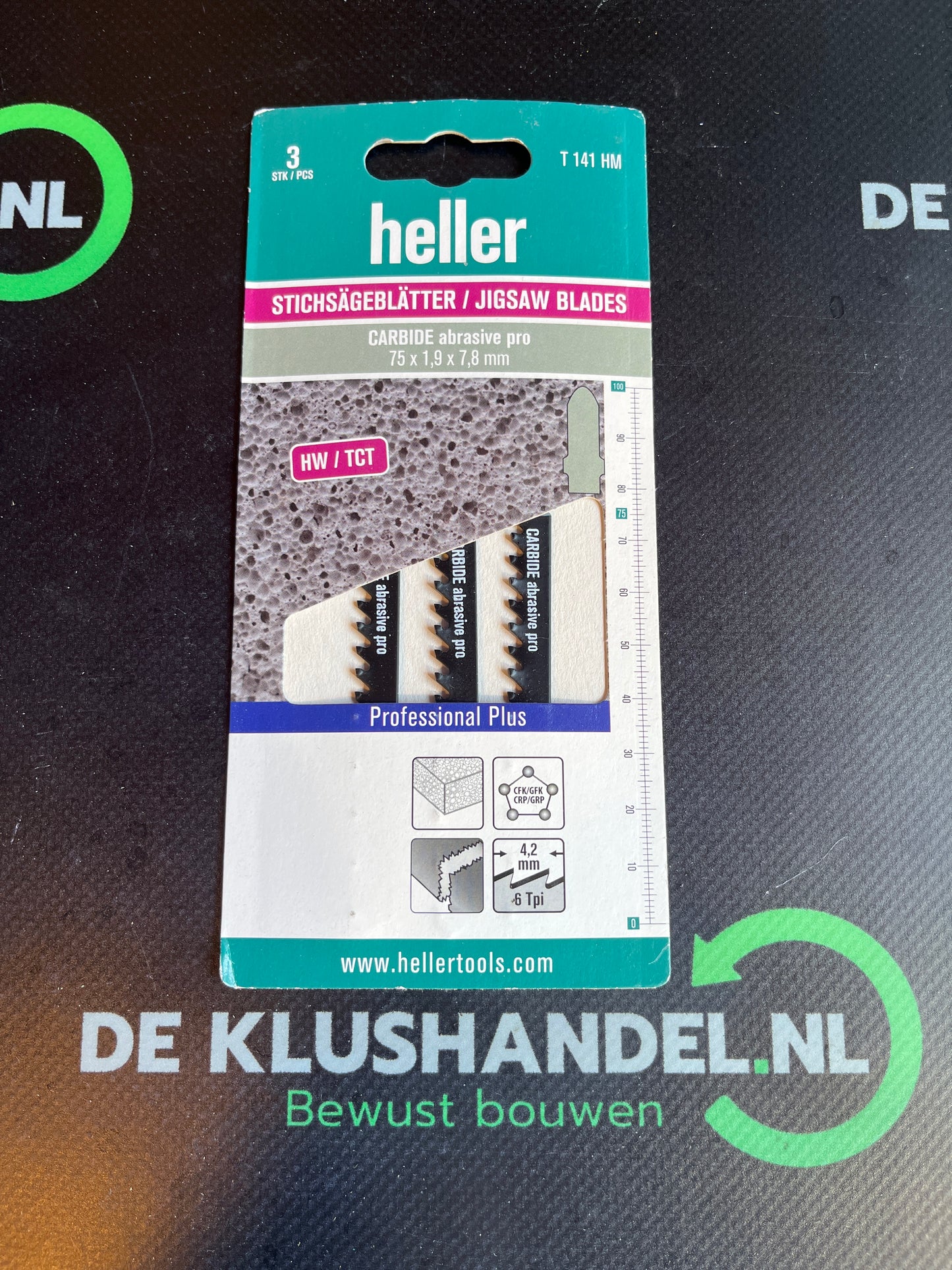 Heller Decoupeerzaag blad T141 HM - 3st.