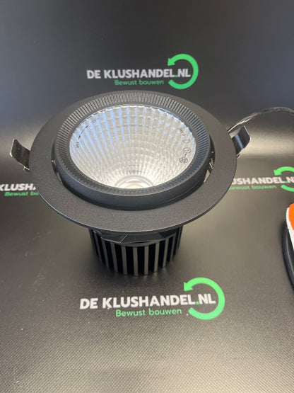 Hektor 2 led downlight zwart 927/30°