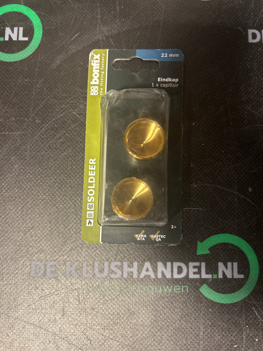 Bonfix soldeer eindkap 1x capillair 22mm