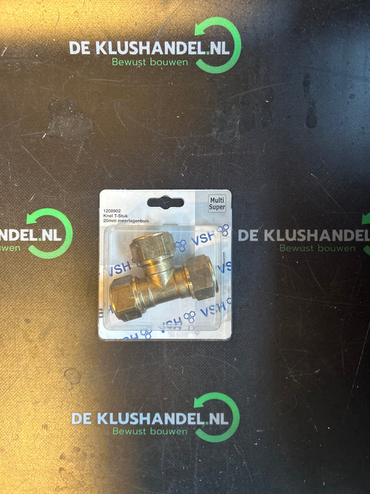 VSH multi super knel t-stuk 20mm