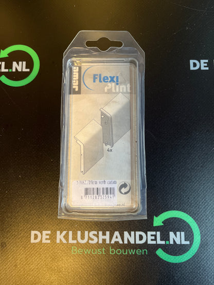 JeWe verbindingsstuk caramel 4 stuks