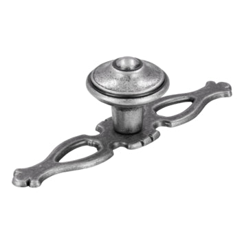 Siro Knop Violet tin look 108mm