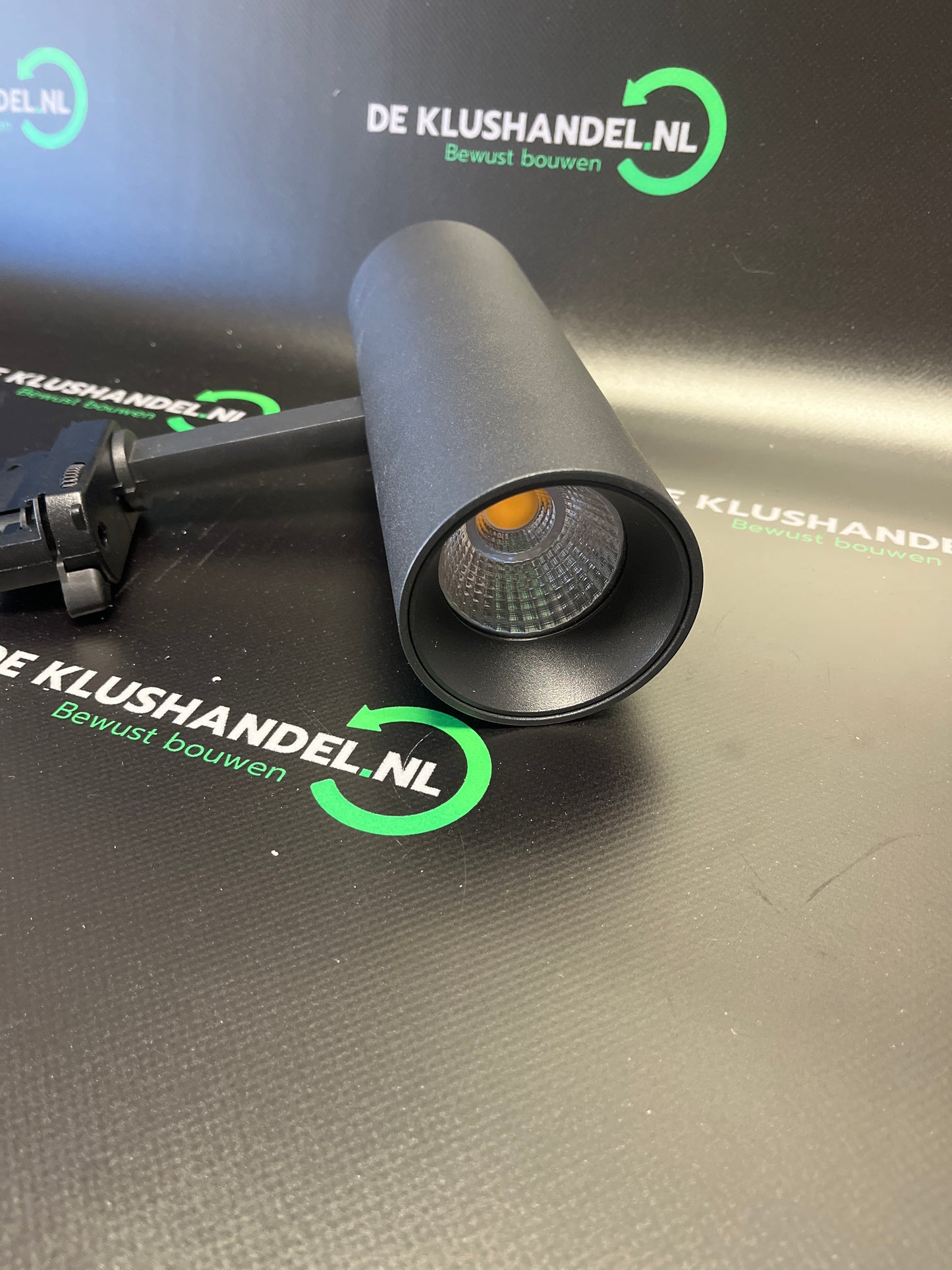 CLF lighting led railspot zwart rond lang 827/24°