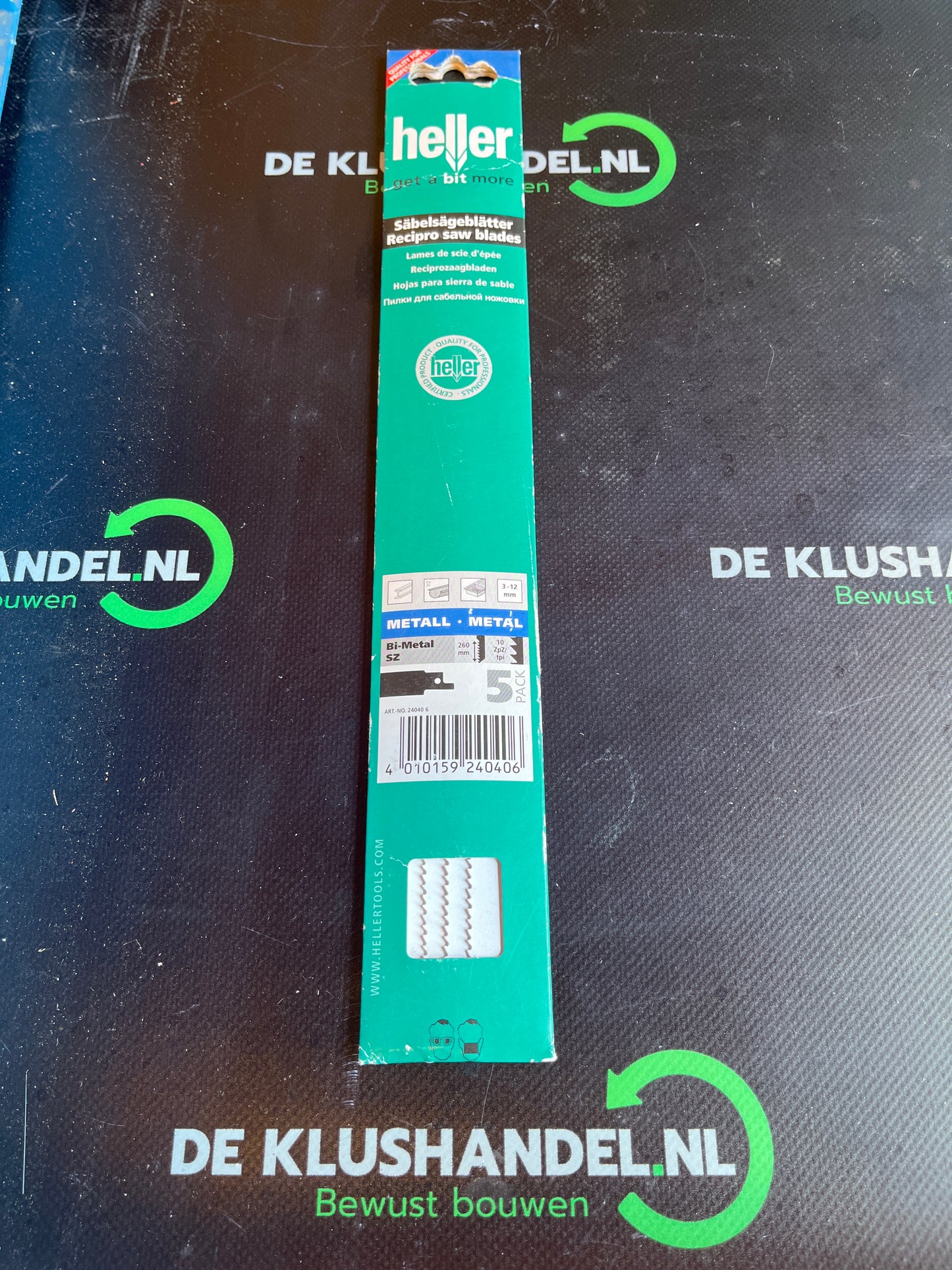 Heller 24040 6 Sabelzaagblad 4040 Zaagbladlengte 260 mm 5 stuk(s)