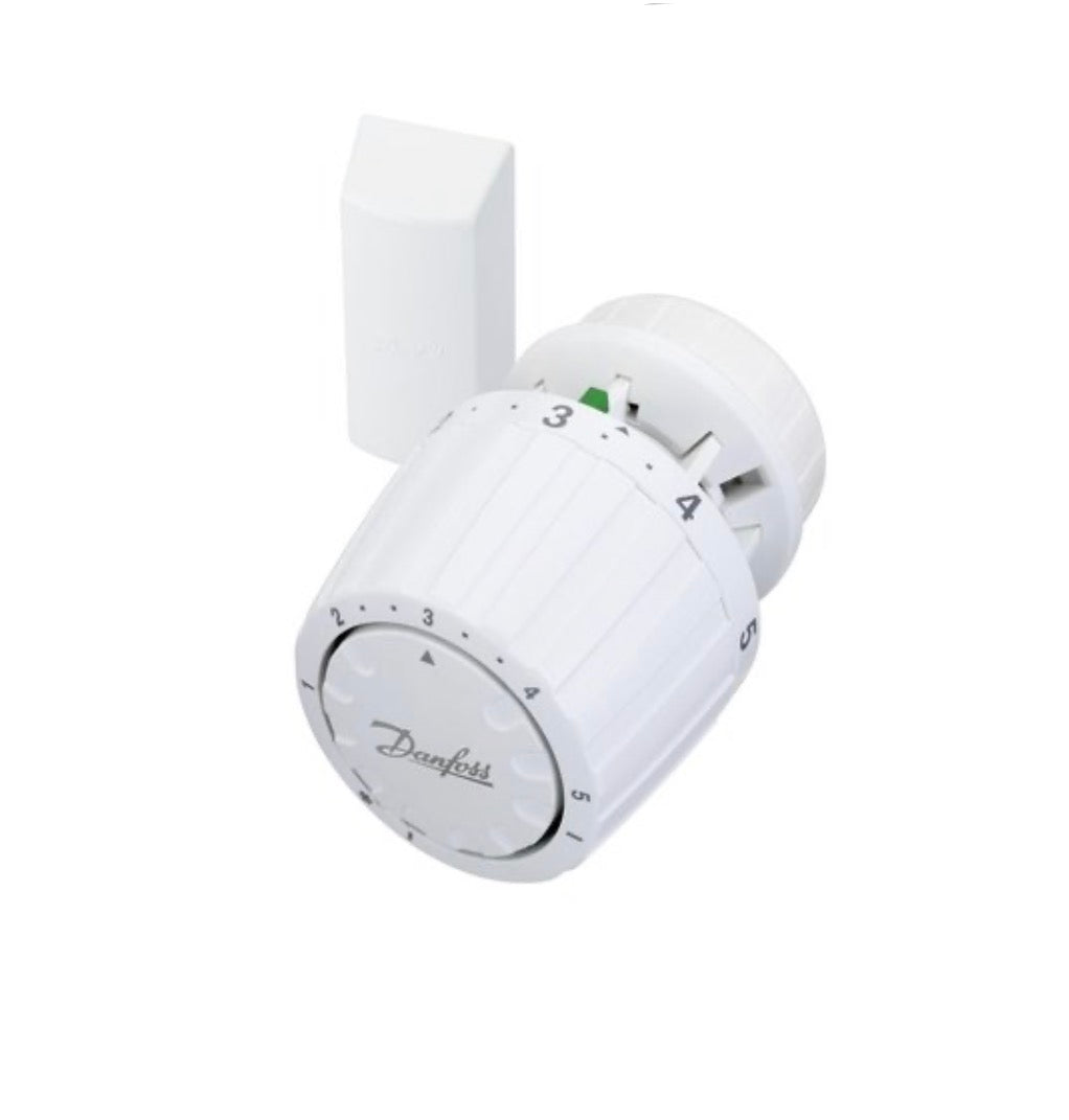 Danfoss Thermostaatknop | RA 2512 | Met voeler op afstand | Wit