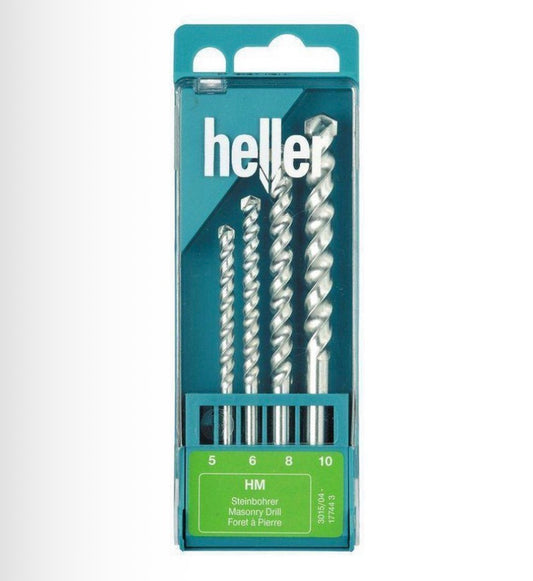 Heller 17744-3 HM steenborenset 4-delig