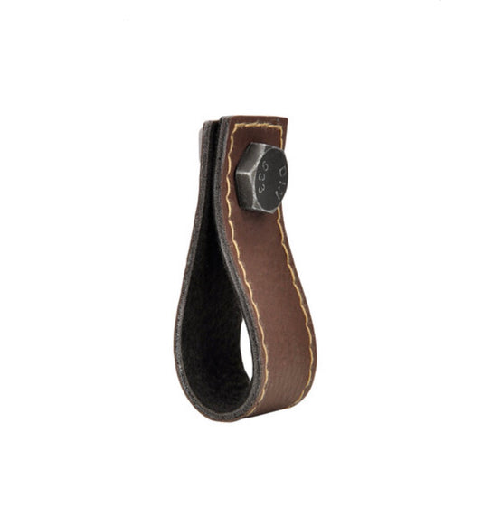 Siro Long Leather meubelgreep Bruin