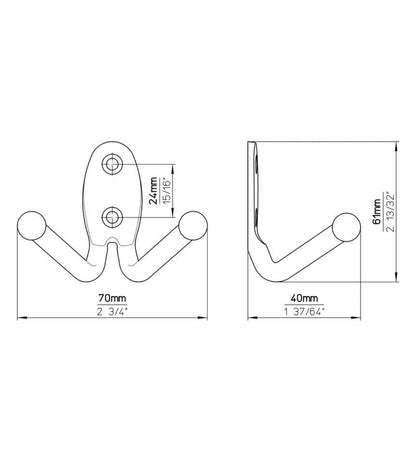 Siro Jashaak tin look dubbel 61x70x40mm
