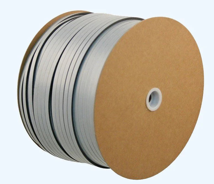 Belned P.E. band - Glasband zwart 3x9mm - 400m