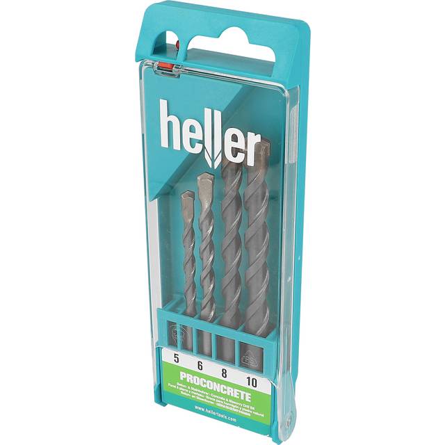 Heller Power 3000 16873-1 Beton-spiraalboren set 4-delig