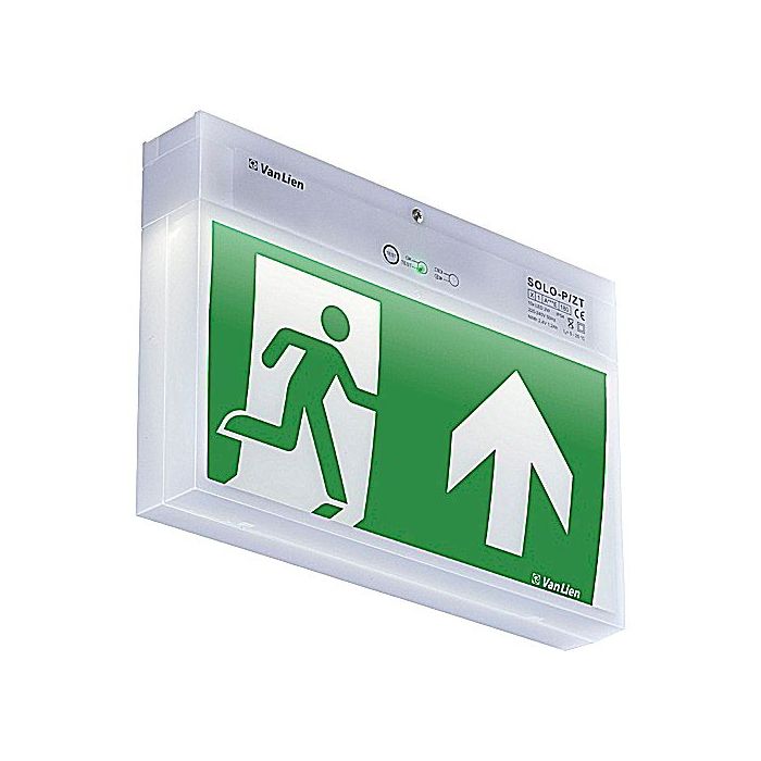 Van Lien noodverlichting plafond opbouw - LED - 2w - IP54 - SOLO P/ZT