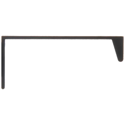 Decomode Profielgreep - Aluminium zwart mat - 32mm - 2 stuks