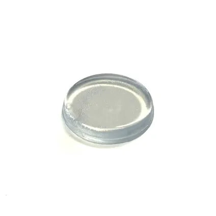 Deurbuffer - zelfklevend - transparant - elastomeer - diameter 19mm - 8 stuks