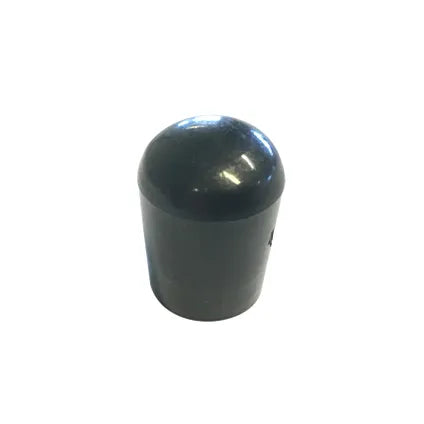 Meubeldop rond 12mm zwart - 4 stuks