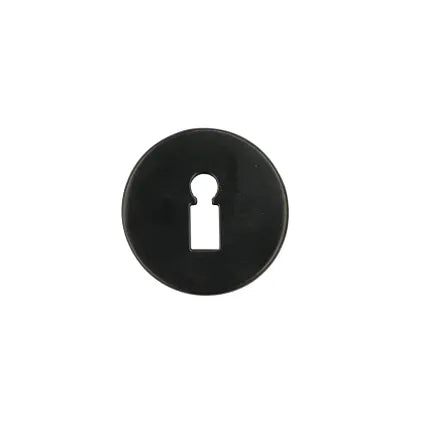 Sleutelgatrozet - Aluminium - Modern - 52x52mm - Zwart - 2 stuks