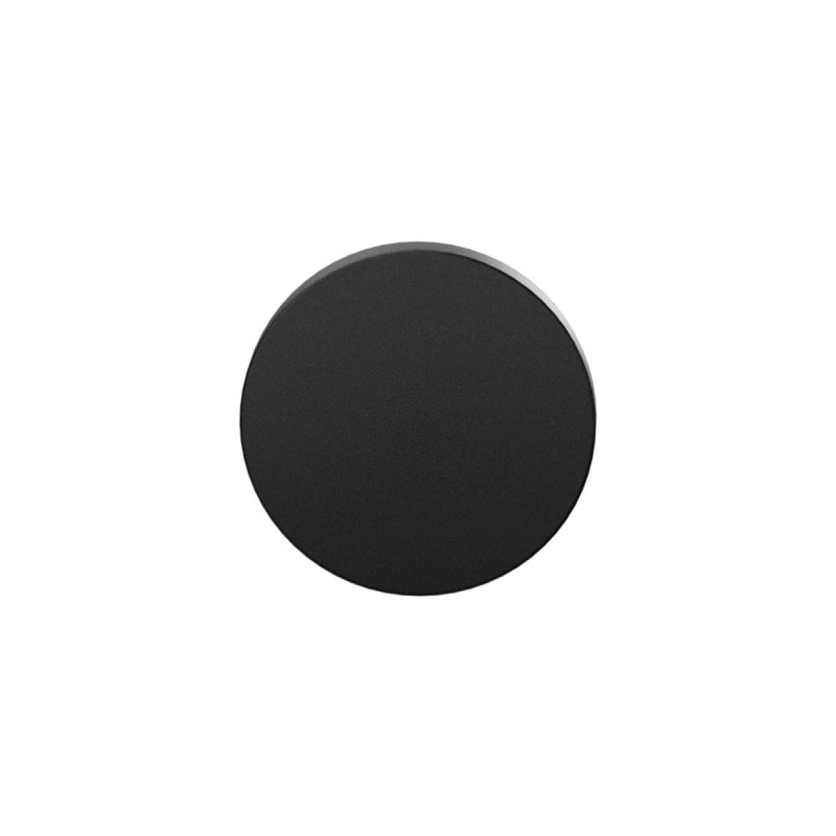 GPF8900VZ blinde rozet 53x6mm zwart / rvs