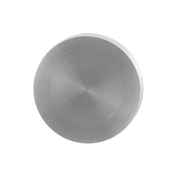 GPF8900VZ blinde rozet 53x6mm zwart / rvs