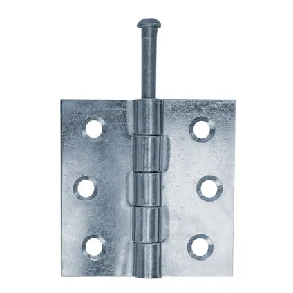 Scharnier 63x63x2 mm verzinkt met losse pen